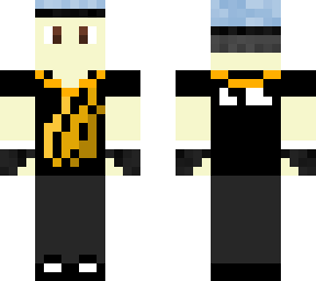 aaron [fire merch] (frosted tips - cyan) (gloves - black) [modern]