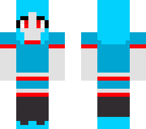 blue girl