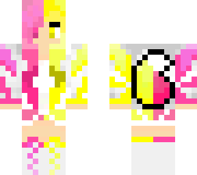 ice pink & yellow gamer girl