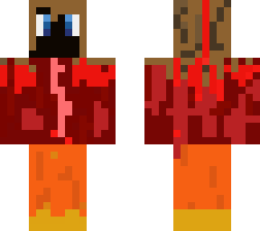 void thing with red hoodie