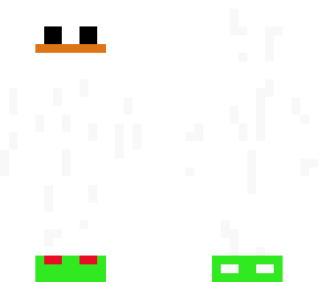 duck with shoes (: