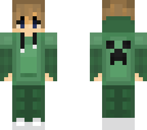 green hoodie gamer boy