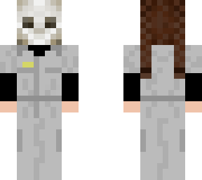 helen with skull mask