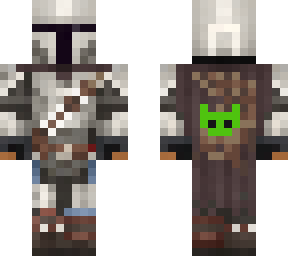 mandolorian with baby yoda