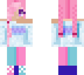 pink and blue iced lemonade rce