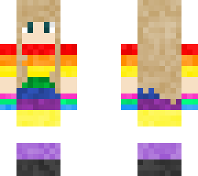 the non-binary pride skin