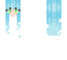 blue hair