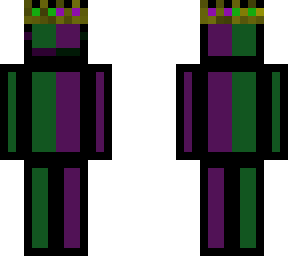 green and purple durp