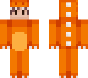 orange dino