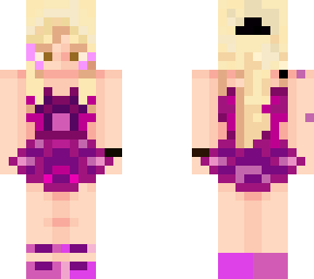 purple lady