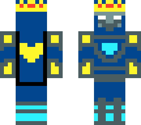 rey robot azul