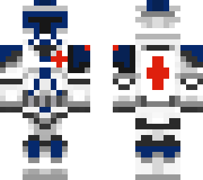 501st Clone Trooper Medic | Minecraft Skin