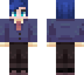 blue skin