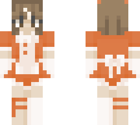 orange maid dress (update update-)