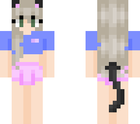 black cat girl