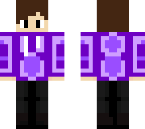 boy with purple jacket