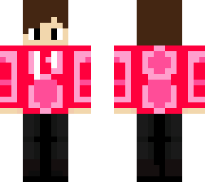 boy with red jacket