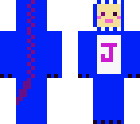 dino azul