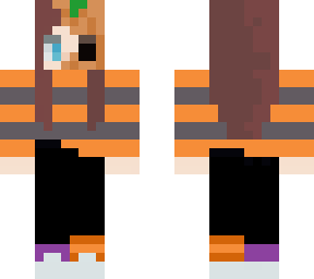 girl in blue sweater halloween edit