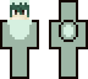 mint amongus costume