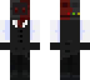 red computer head