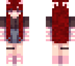 Red Hair Girl | Minecraft Skin