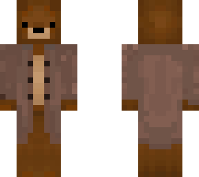 trench coat bear