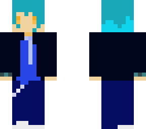 Blue Haired Boy | Minecraft Skins