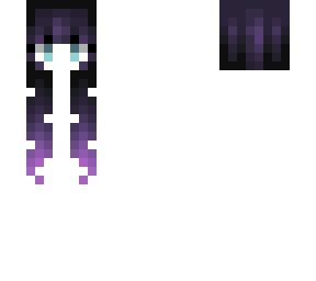 female hb - black & purple ombre