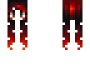 female hb - blackrock lava ombre pigtails