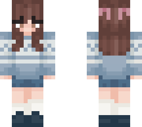 girl light brown hair