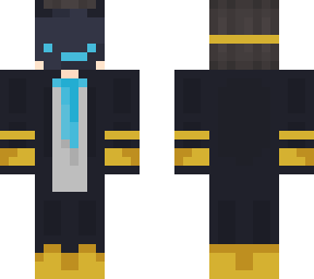 royal masked neon devil (blue variant)