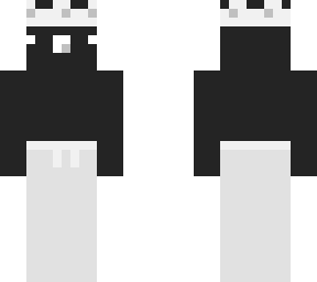 black white derp crown | Minecraft Skin