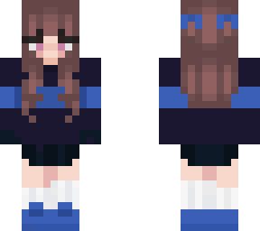 girl with blue pullover2