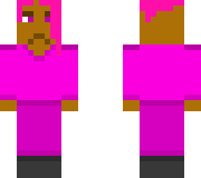 Pink sauce lady Minecraft Skin