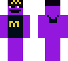 purple guy from fnaf working at mcdees