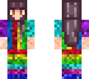 rainbow girl