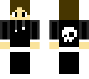 white and black boy