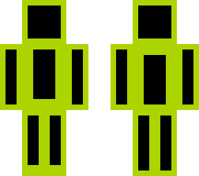 yellow neon dude