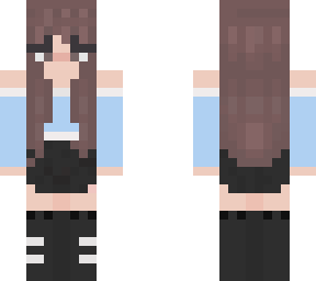 blue girl