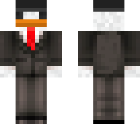 chicken with hat