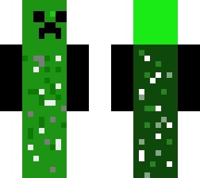 normal creeper with headphone
