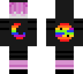 rainbow luna (angezogene kapuze)