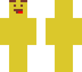 yellow derp with eye brows