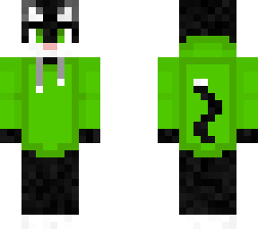 lime hoodie cat