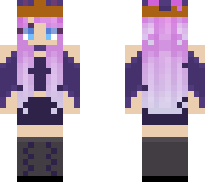 purple girl