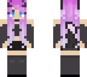 purple girl