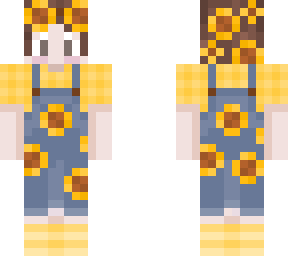 sunflower overalls