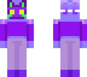 violet mask