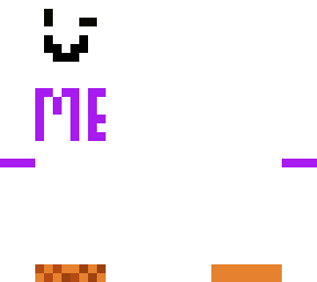 white blob with me and a band